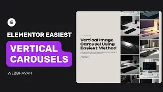 The Easiest Elementor Vertical Carousel Tutorial!
