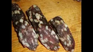 Домашняя сыровяленная колбаса с копчёным вкусом (сировялена ковбаса по домашньому)