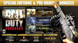 VANGUARD Editions & Pre-Order Bonus Details - Night Raid Mastercraft Gameplay