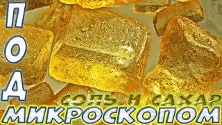 Соль и сахар под микроскопом + конкурс :)