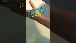 Cómo Colocar la Tapa  de PERSIANA #SHORT