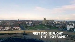 My First Drone Flight (January 2017) Hartlepool Fish Sands - low res