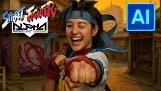 Street Fighter Alpha | AI | All Character Select🔥ULTRA Realistic!