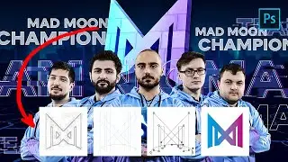 Логотип команды Nigma / Dota 2 / Все этапы разработки