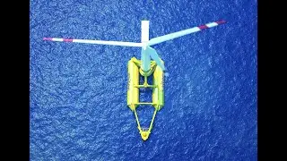 Saitec Floating Offshore Wind Turbine Animation - Offshore Animation