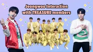 [First step ERA♡] Compilation Park Jeong Woo interaction with TREASURE members during Performance