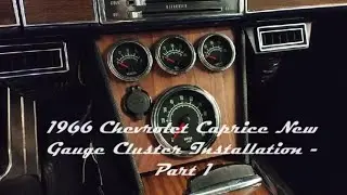 1966 chevy Caprice New Gauge Package
