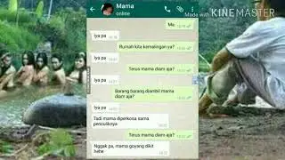 Chat lucu whatsup