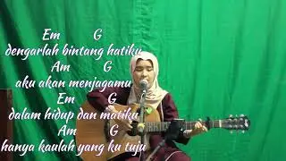 chord gitar dengarlah bintang hatiku
