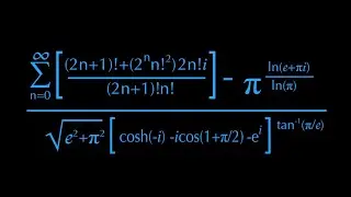 Just another crazy Equation
