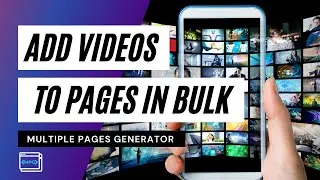How to Add Videos to Pages Created Dynamically