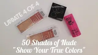 50 Shades of Panning Project #8: 50 Shades of Nude "Show Your True Colors" August 2024 #elfcosmetics