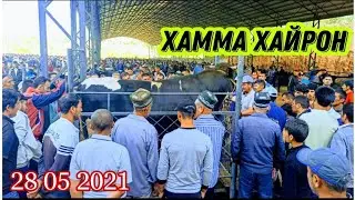 Молбозори ш.Истаравшан дар бозор имруз дахшат букаи калон...