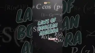 hukum dalam aljabar boolean #rangkaianlogika #gerbanglogika #logicgate #boolean #algebra #shorts
