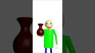 Baldi's New Vase but its pixelated
