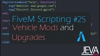 FiveM Scripting 25 - Vehicle Mods and Upgrades