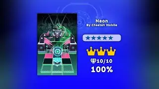 (Rolling Sky) Neon by Cheetah Mobile (All Gems & Crowns, Normal Ball)