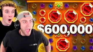 WE WON SO MUCH MONEY ON GEMS BONANZA!