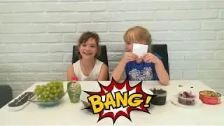 Челлендж Вкусное против невкусного!!!КТО СЪЕСТ ОСЬМИНОГА!!!!