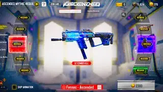 Buying the OG Mythic Fennec - Ascended & Maxing it out by Opening ASCENDED MYTHIC REDUX Draw in CODM