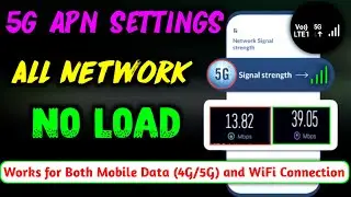 NO LOAD SPEED GOOGLE DNS SERVER APN TRICK ALL NETWORK 2023