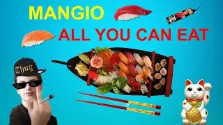 Mangio SUSHI All You Can Eat con i miei amici + scoppio petardo