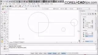 CorelCAD - Using the zoom tool