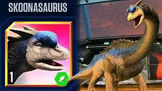 NEW SUPER HYBRIDS SKOONASAURUS IS HERE | JURASSIC WORLD THE GAME