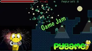 I made a Game for Pygame New Years Community Game Jam !! 🎮 #pygame #python