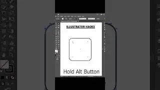 Adobe Illustrator hacks#shorts#graphicdesign
