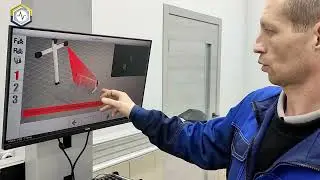Калибровка стенда сход развал HWA V08