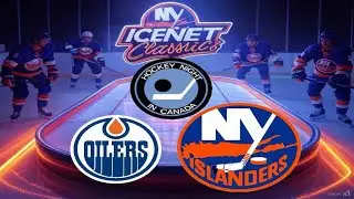 Game 1 1981 Stanley Cup Quarterfinal Oilers at Islanders CBC Hockey Night in Canada feed (better)