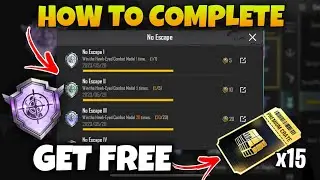 HOW TO COMPLETE NO ESCAPE ACHIEVEMENT IN BGMI