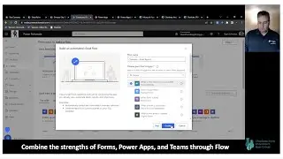 Combine the strengths of Forms, PowerApps, and Teams through Flow with Ryan Schouten