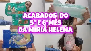 ACABADOS do 5° e 6° MÊS | Thaiane Massarim
