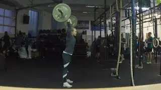 Athens Throwdown 2019, Milena Thiele (teens) WOD 1
