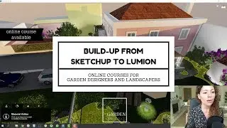 Build-Up from CAD file to SketchUp to Lumion