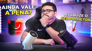 Projetores BARATOS do Aliexpress ainda valem a pena? HY300 e HY320