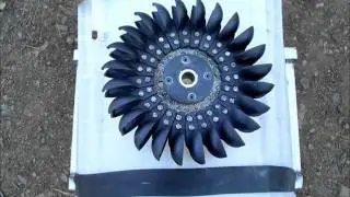 Free power- How to convert an old washing machine into a water powered generator