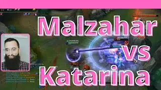 Malzahar vs  Katarina (mid) | Ranked | Preseason 12