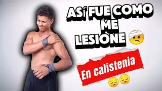 me lesione el hombro en calistenia😔🤕 #fitnessmotivation #calisteniaencasa #fly