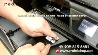 HP 950-951 4 Ink Type CISS Install Instruction - HP Officejet Pro 8600, 8610, 8620, 8625, 8630
