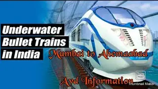 1st under water bullet train in India #news #bullettrain #underwater #india #youtubeshorts