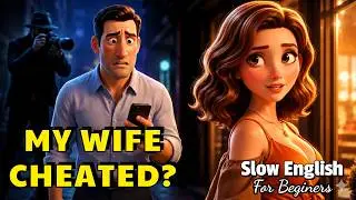 I Hired a Detective to Follow My Wife… Then Regretted It | Easy English Listening A2