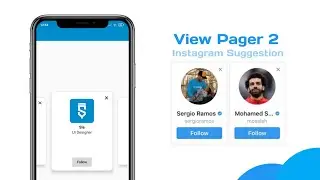 How to create a View Pager 2 like Instagram Suggestion in Sketchware