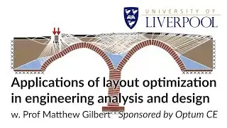 Application of layout optimization in engineering analysis and design
