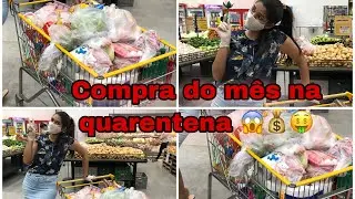 COMPRAS DO MÊS NA QUARENTENA | ♥️