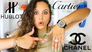 MY $30,000 LUXURY JEWELRY COLLECTION 2019 | CARTIER, HUBLOT, CHANEL