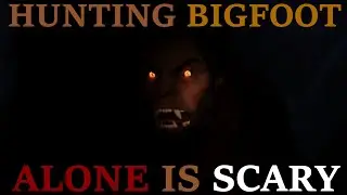 I'm alone and I'm hunting Bigfoot!