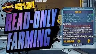 How to Read-Only Farm! Borderlands/Borderlands 2/Pre-Sequel